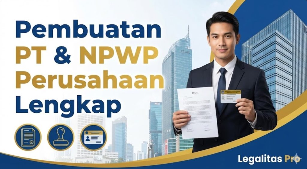 Pembuatan PT dan NPWP Perusahaan Lengkap