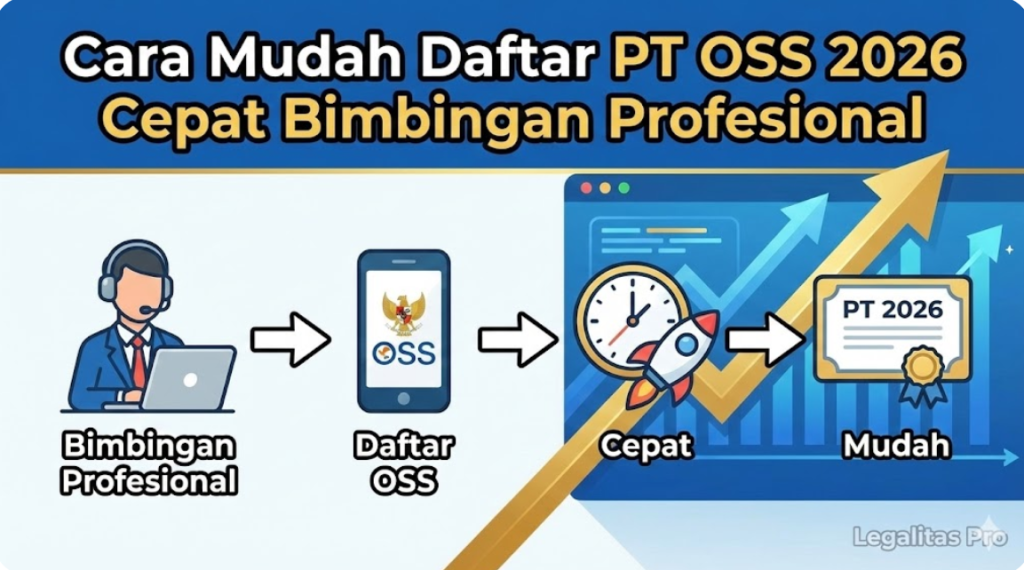 Cara Mudah Daftar PT OSS 2026 Cepat Bimbingan Profesional