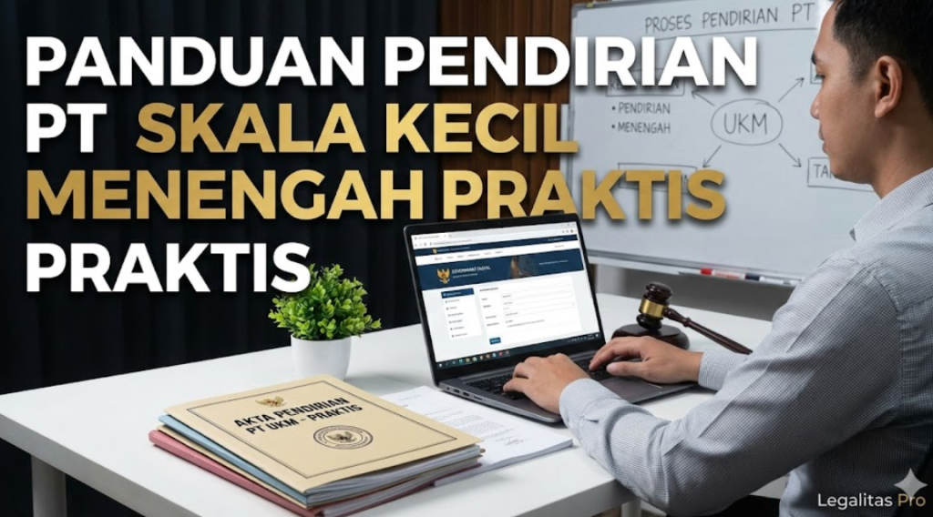 Panduan Pendirian PT Skala Kecil Menengah Praktis