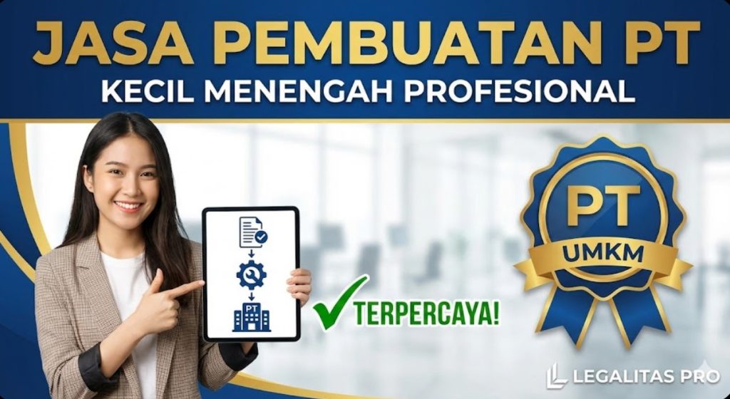 Jasa Pembuatan PT Kecil Menengah Profesional