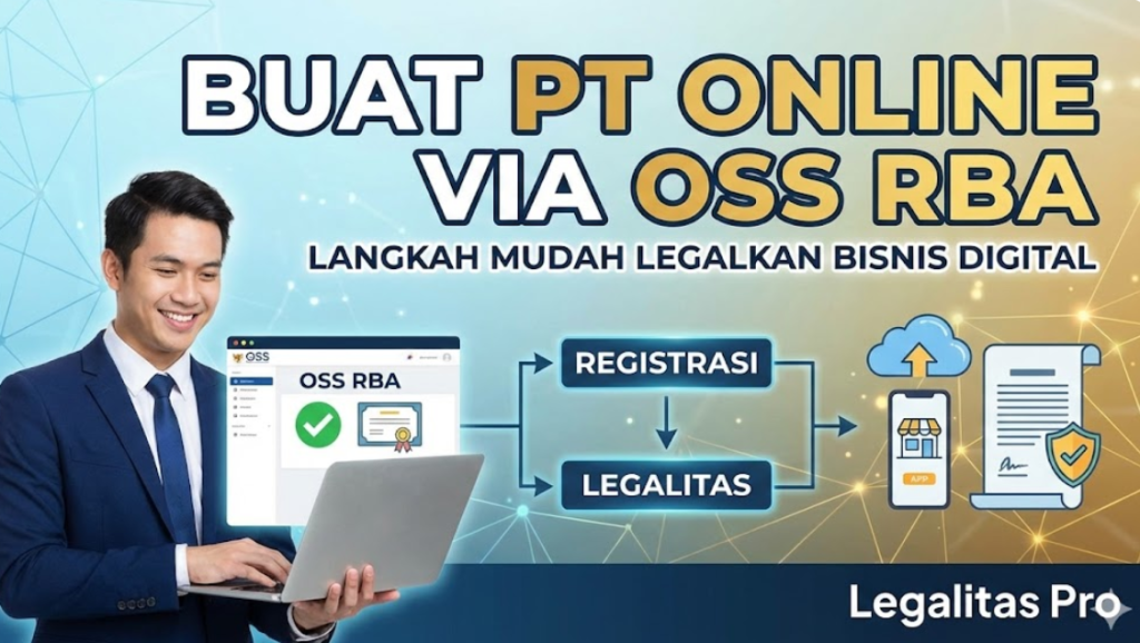 Buat PT Online via OSS RBA: Langkah Mudah Legalkan Bisnis Digital