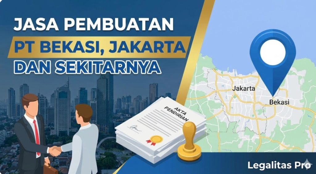 Jasa Pembuatan PT Bekasi, Jakarta dan Sekitarnya