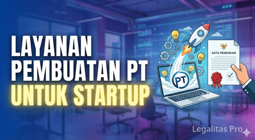 Layanan Pembuatan PT untuk Startup