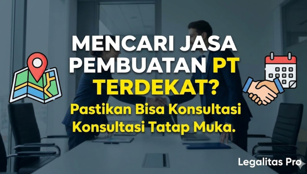Mencari Jasa Pembuatan PT Terdekat? Pastikan Bisa Konsultasi Tatap Muka