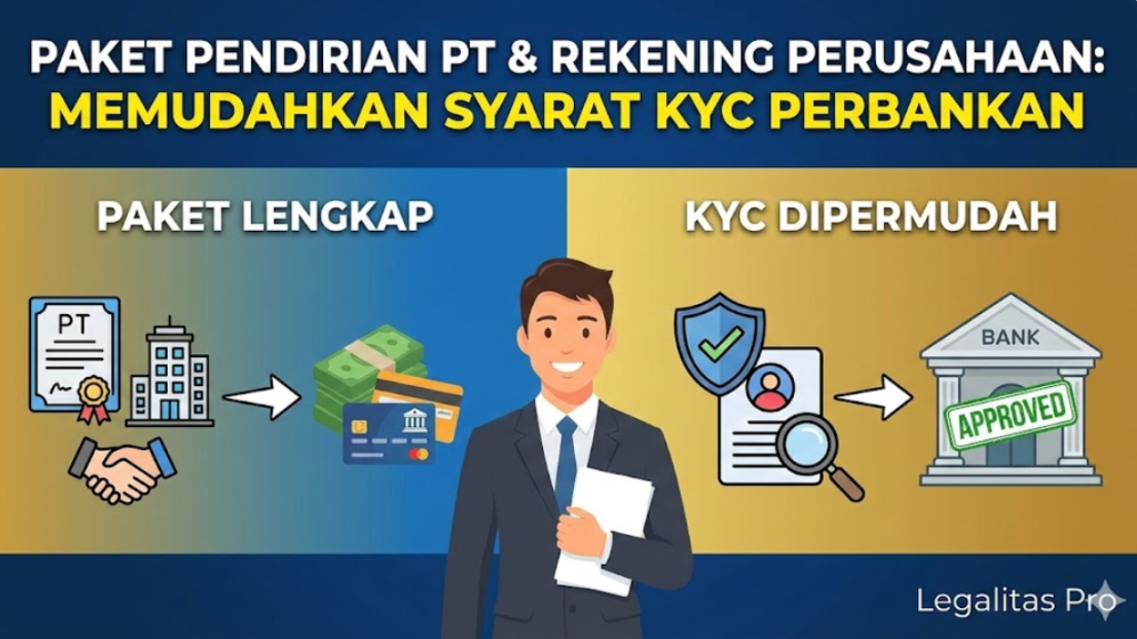 Paket Pendirian PT dan Rekening Perusahaan: Memudahkan Syarat KYC Perbankan