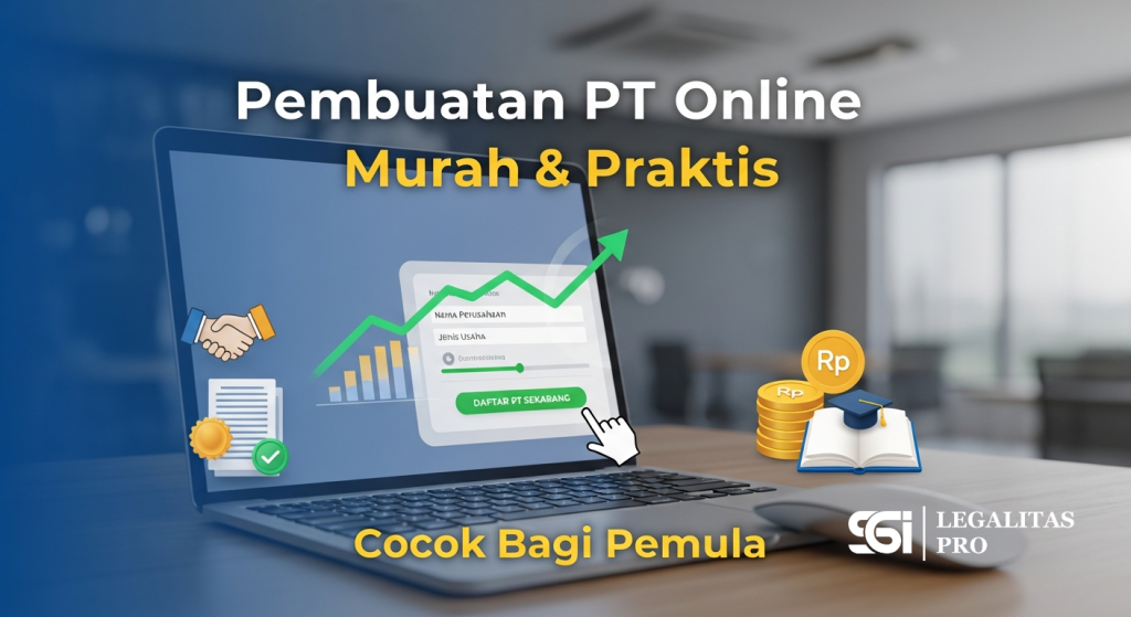 Pembuatan PT Online Murah & Praktis Cocok Bagi Pemula