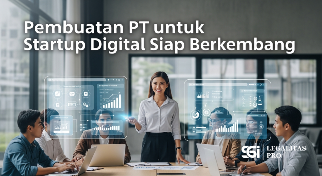 Pembuatan PT untuk Startup Digital Siap Berkembang