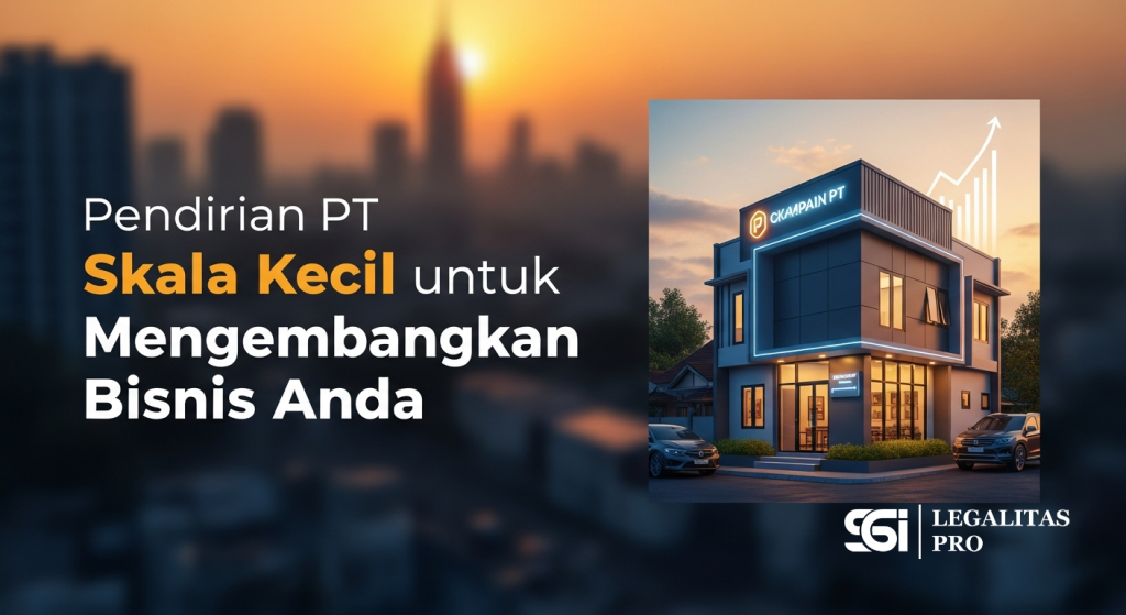 Pendirian PT Skala Kecil untuk Mengembangkan Bisnis Anda