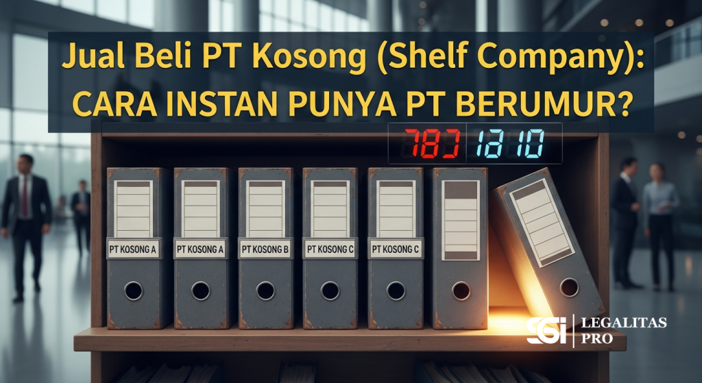 Jual Beli PT Kosong (Shelf Company): Cara Instan Punya PT Berumur?