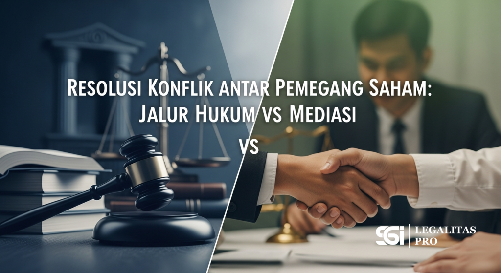 Resolusi Konflik Antar Pemegang Saham: Jalur Hukum vs Mediasi