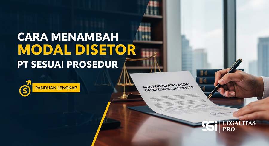Cara Menambah Modal Disetor PT Sesuai Prosedur