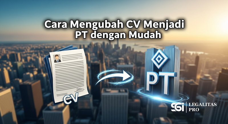 Cara Mengubah CV Menjadi PT dengan Mudah