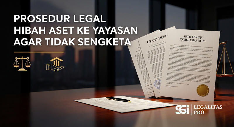 Prosedur Legal Hibah Aset ke Yayasan Agar Tidak Sengketa