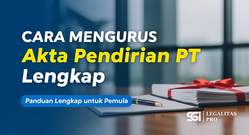 Cara Mengurus Akta Pendirian PT Lengkap